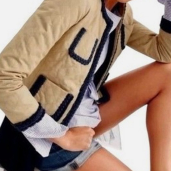 J. CREW QUILTED SAFARI JACKET - Picture 13 of 13